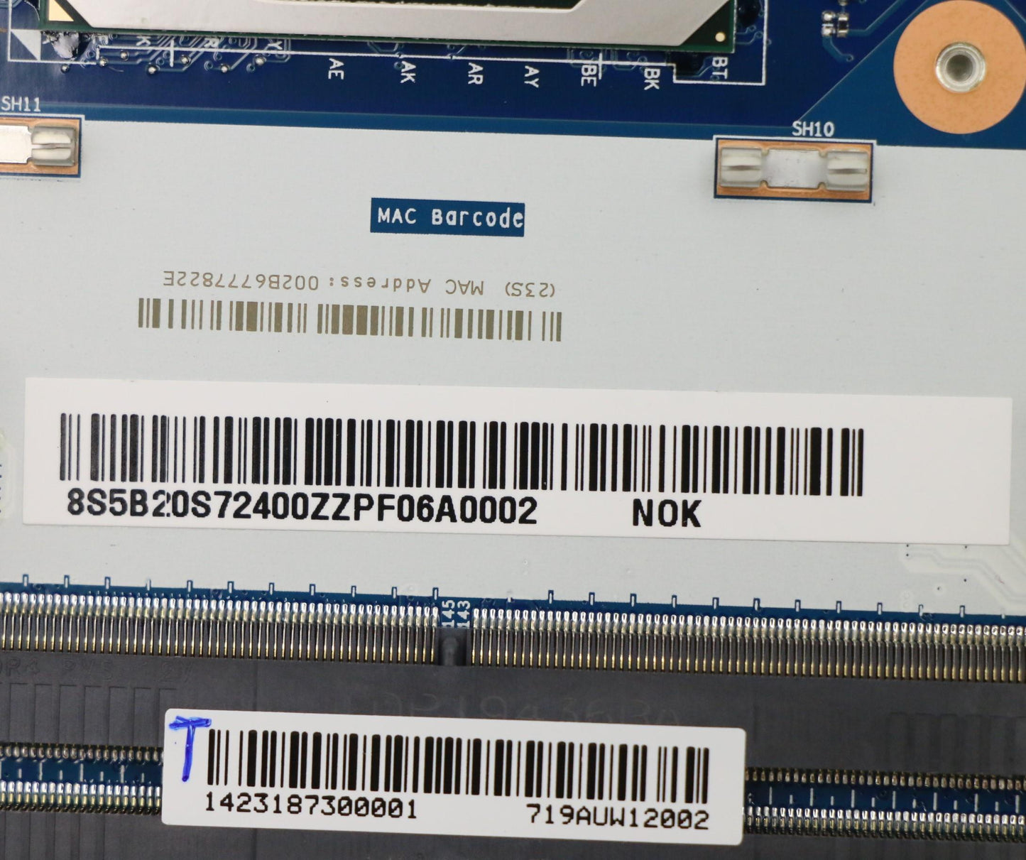 Lenovo Bdplanar Mbl82B3Noki510300H_Gt - 5B20S72400