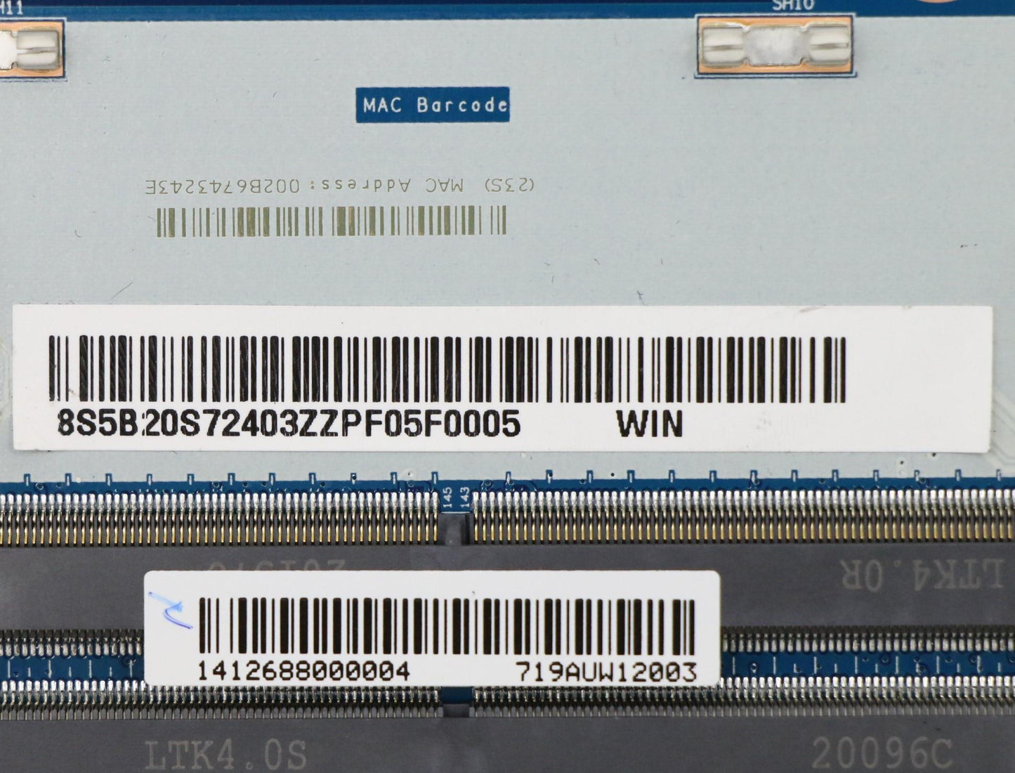 Lenovo Bdplanar Mbl82B3Wini710750H_Gt - 5B20S72403