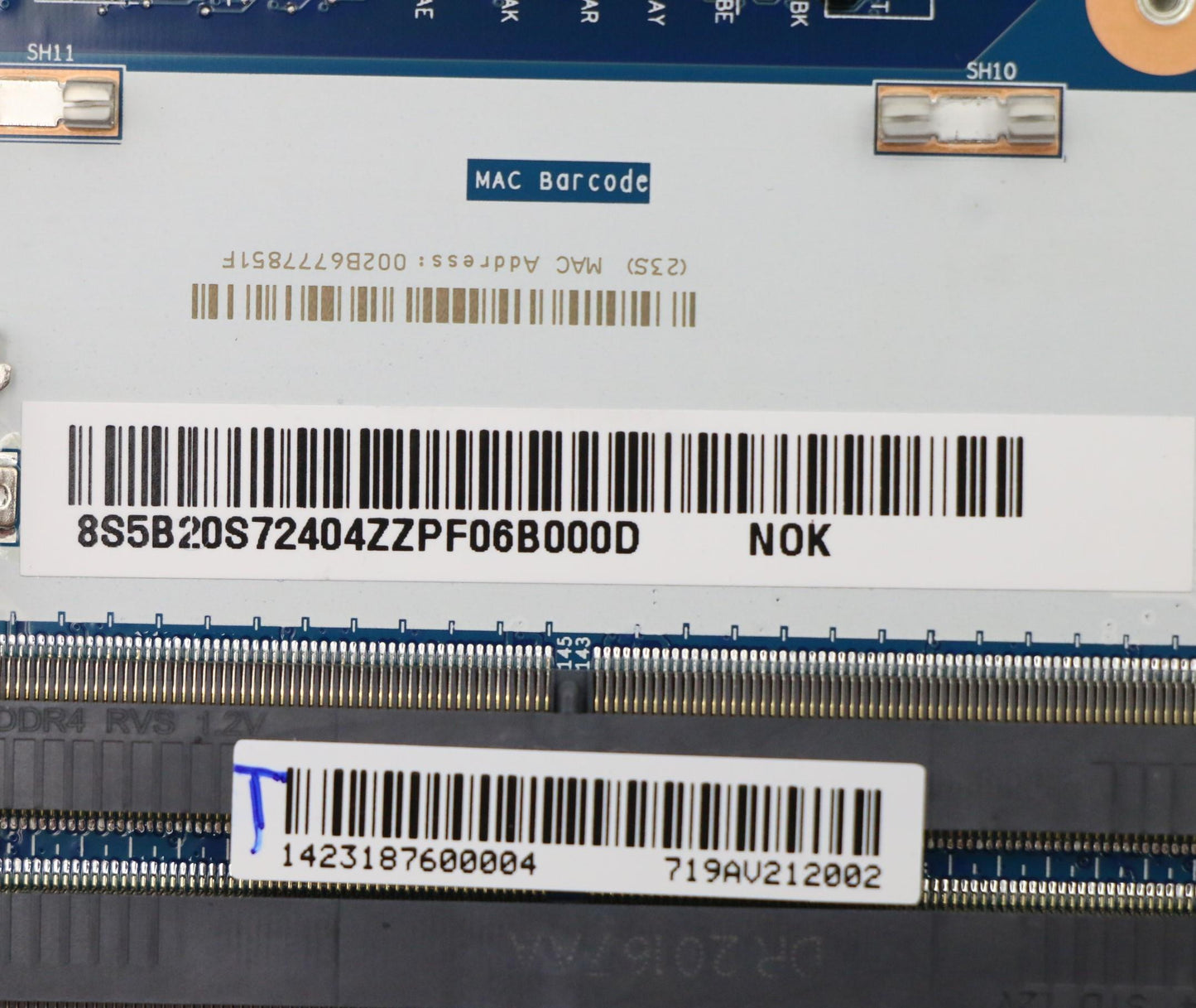 Lenovo Bdplanar Mbl82B3Noki510300H_Gt - 5B20S72404