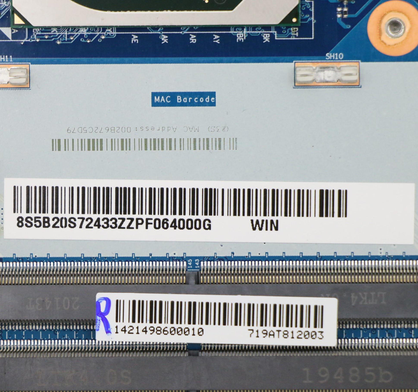 Lenovo Bdplanar Mb L 82Auwin I510300H - 5B20S72433