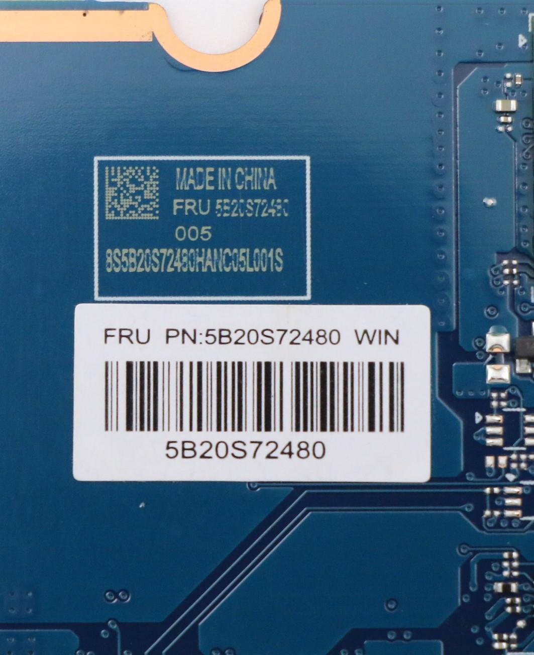 Lenovo Bdplanar Frumbwin I710510U_Uma - 5B20S72480