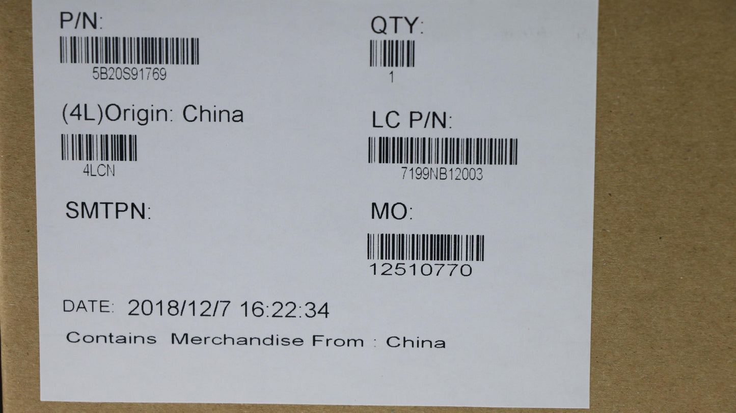 Lenovo Nmb961 I58300H 1060 V6G 60Hz W - 5B20S91769
