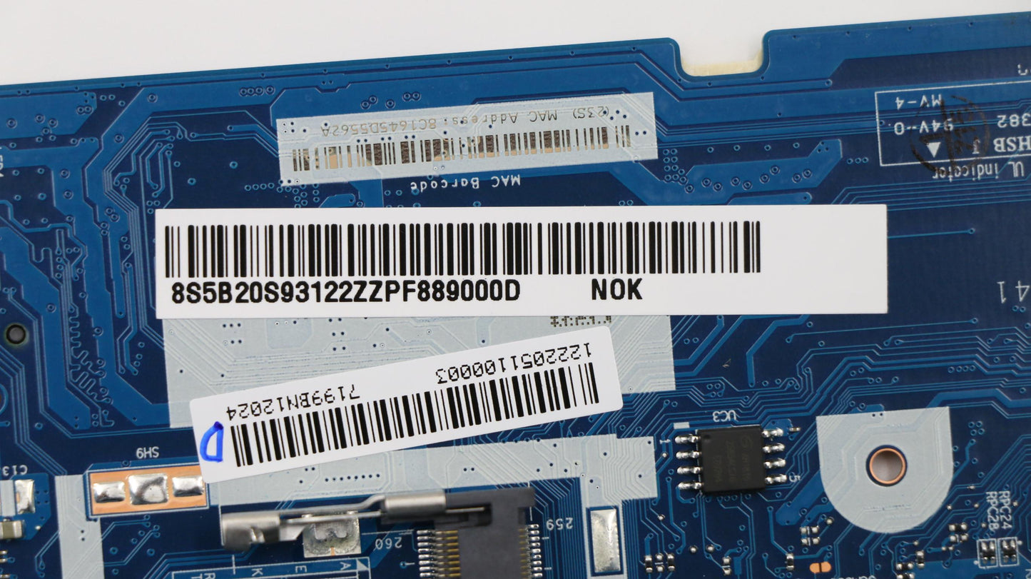 Lenovo Mb I3-7020U(N) Uma D4G-Blk - 5B20S93122
