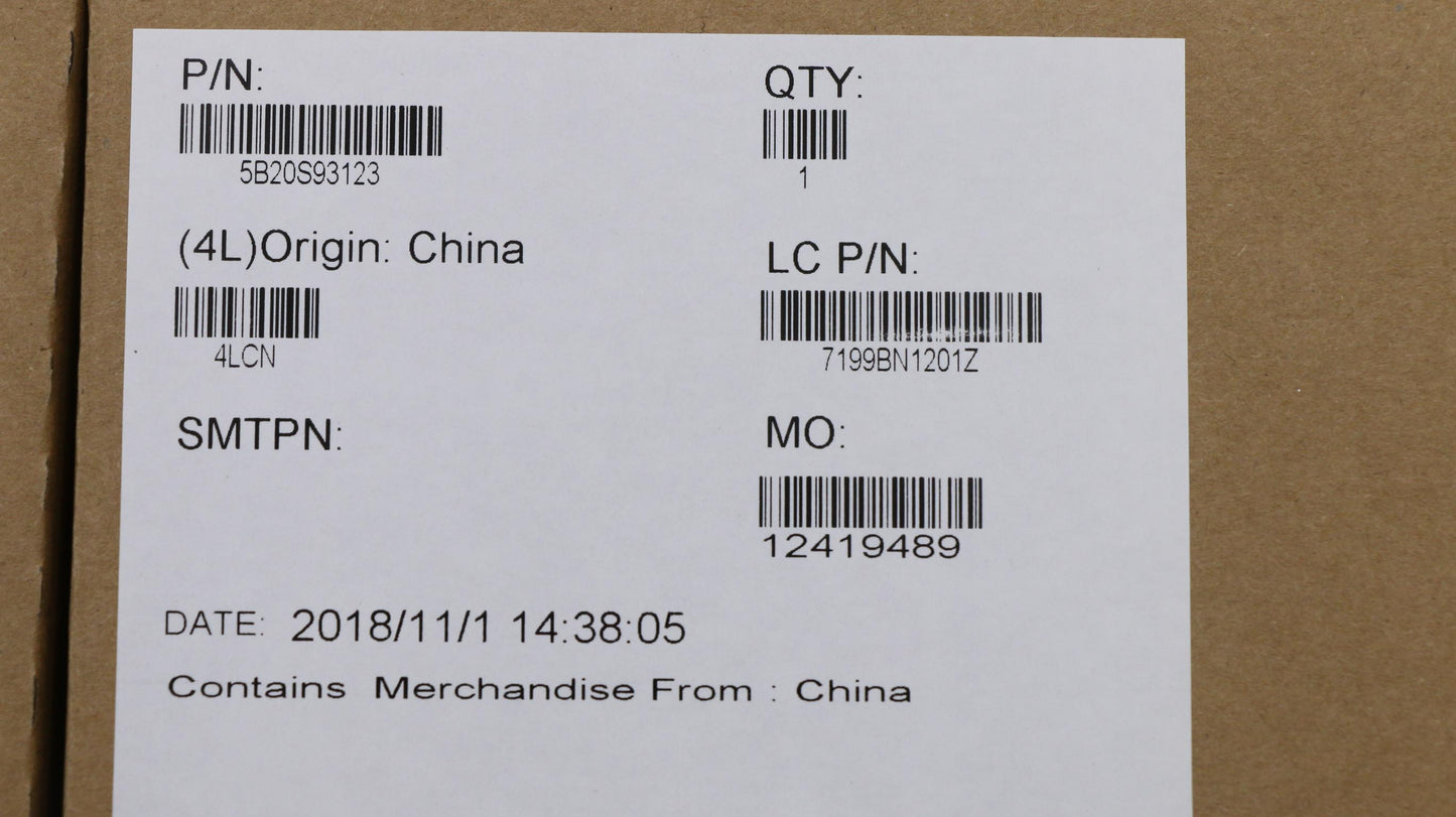 Lenovo Mb I3-7020U(N)M13V2Gd4G-Win - 5B20S93123