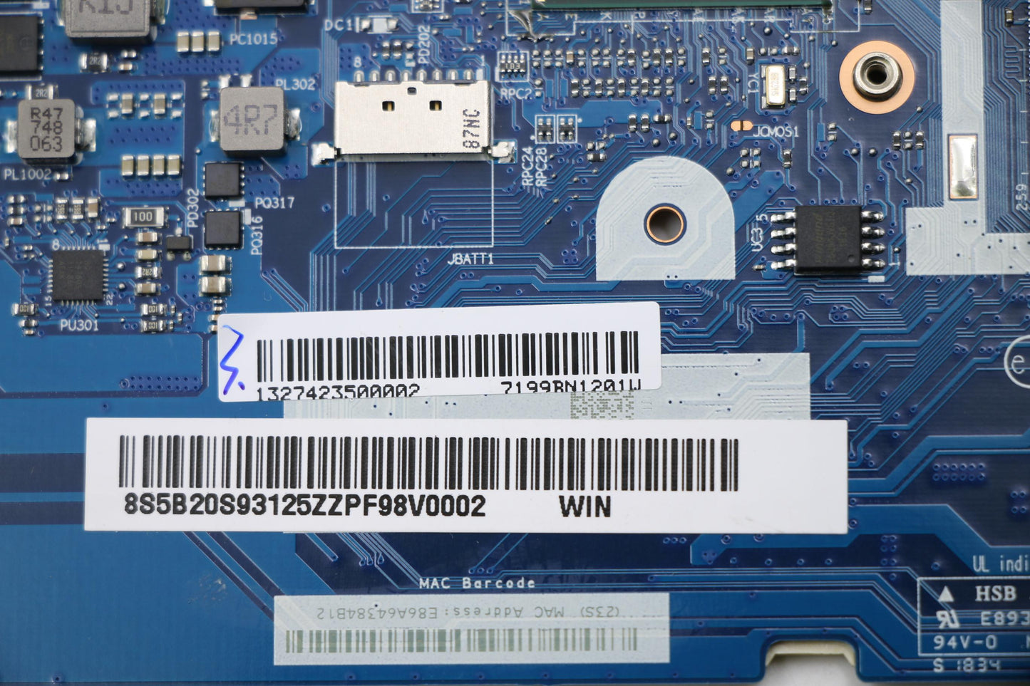Lenovo Mb I3-7020U(N) R5V2Gd4G-Win - 5B20S93125