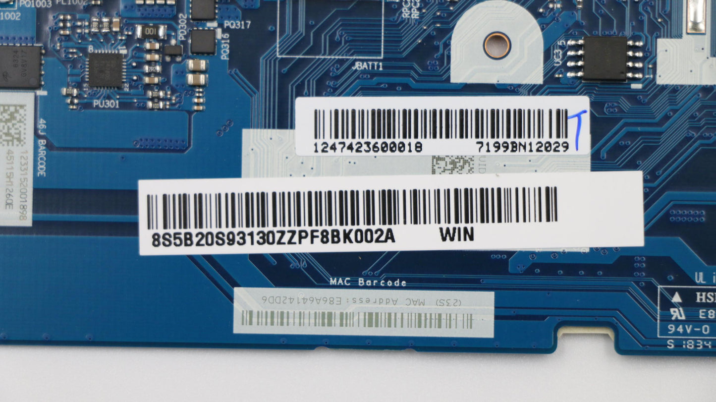 Lenovo Mb I3-7130U R5 V2G D4G-Win - 5B20S93130
