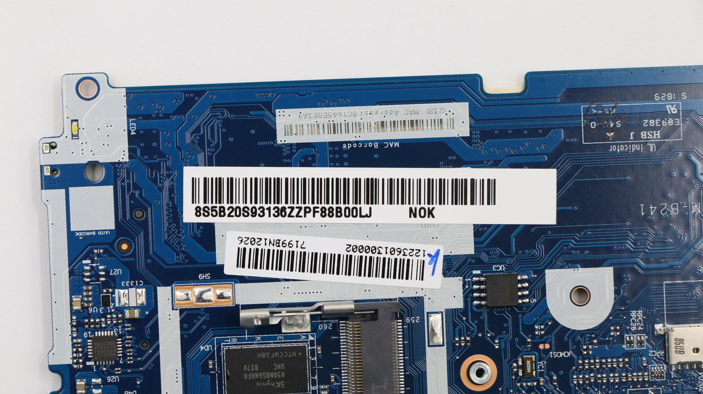 Lenovo Mb I3-7100U Uma D4G-Blk - 5B20S93136