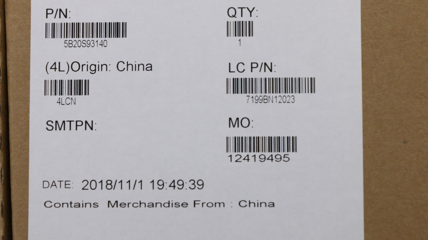 Lenovo Mb I3-7020U(N) Uma D4G-Win - 5B20S93140