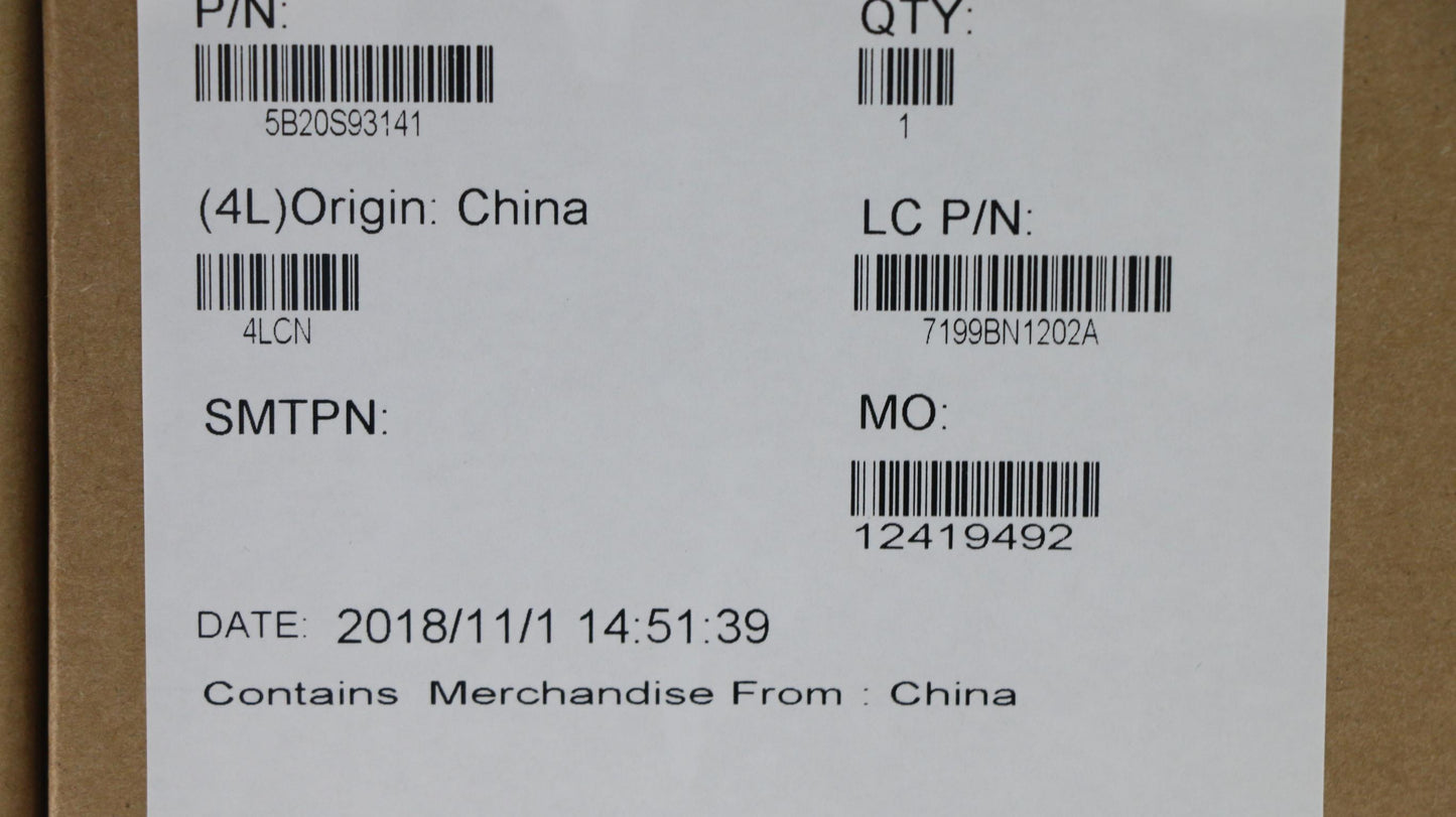 Lenovo Mb I3-7130U R5 V2G D4G-Blk - 5B20S93141