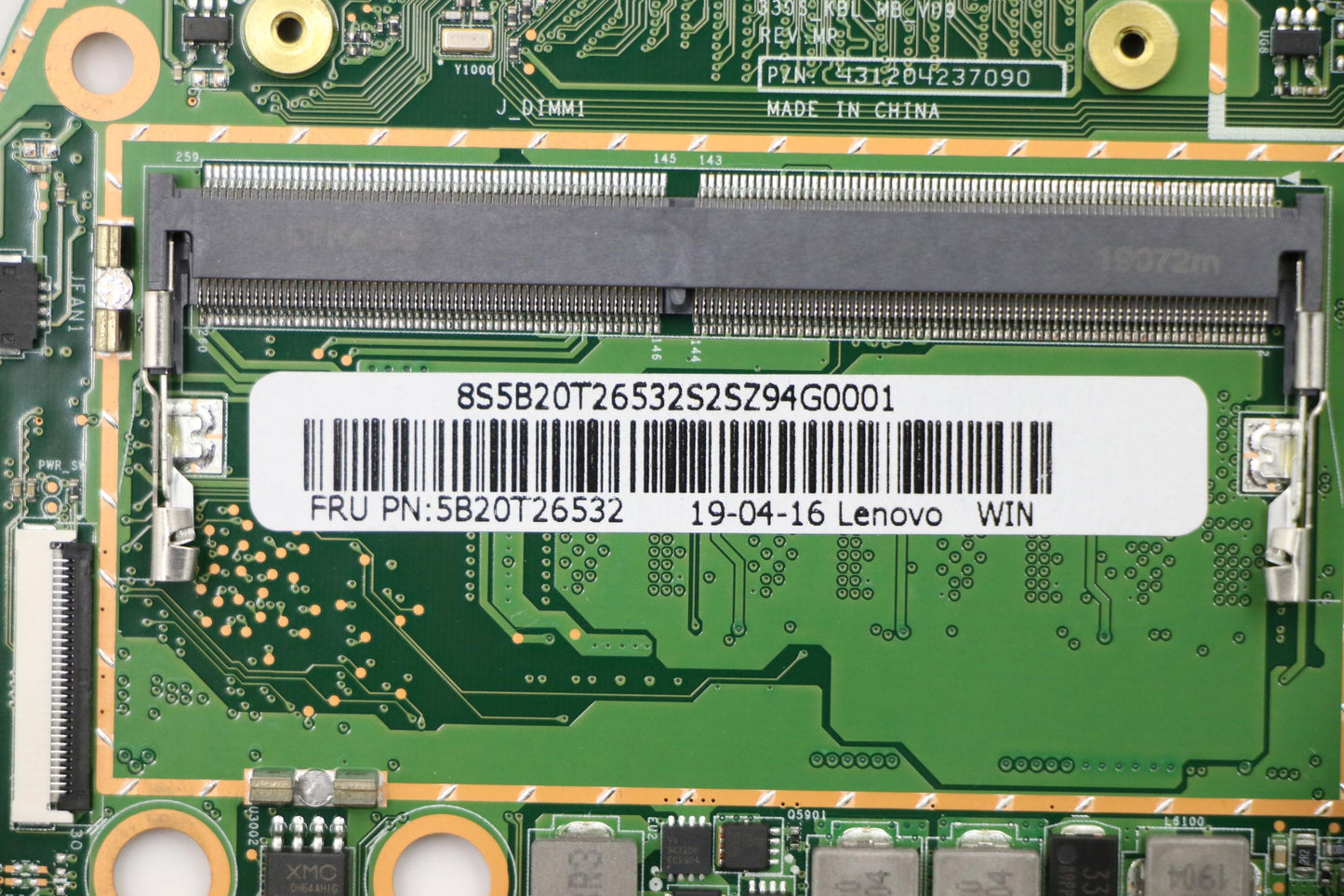 Lenovo 5B20T26532 Mb 3N81F5 Wini37100U R535 2G 4