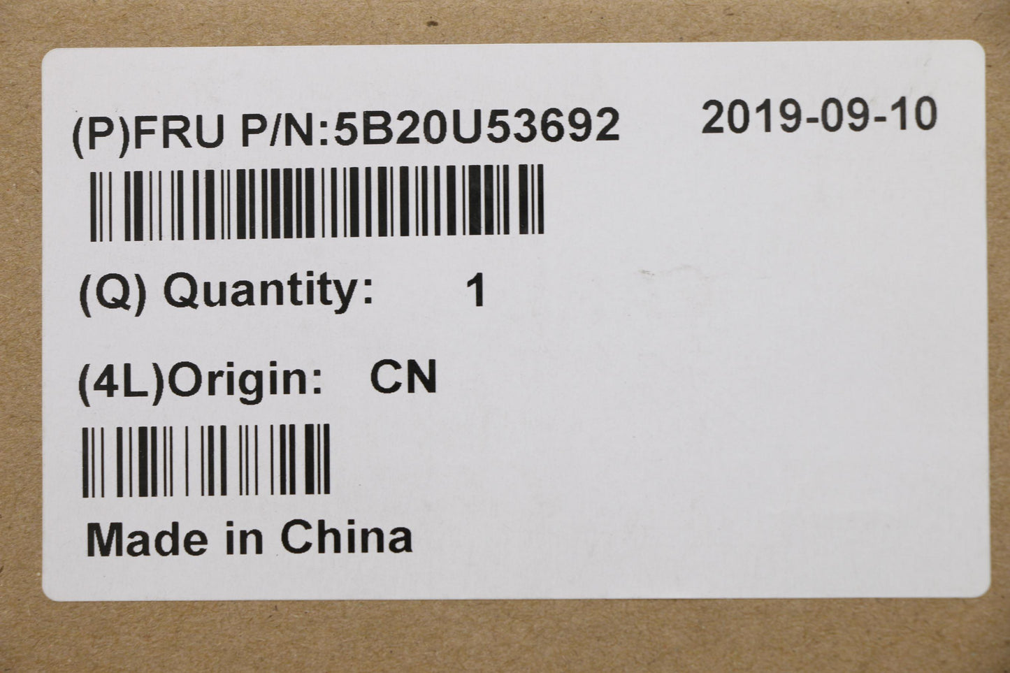 Lenovo Mb Dis W Rtc Win - 5B20U53692