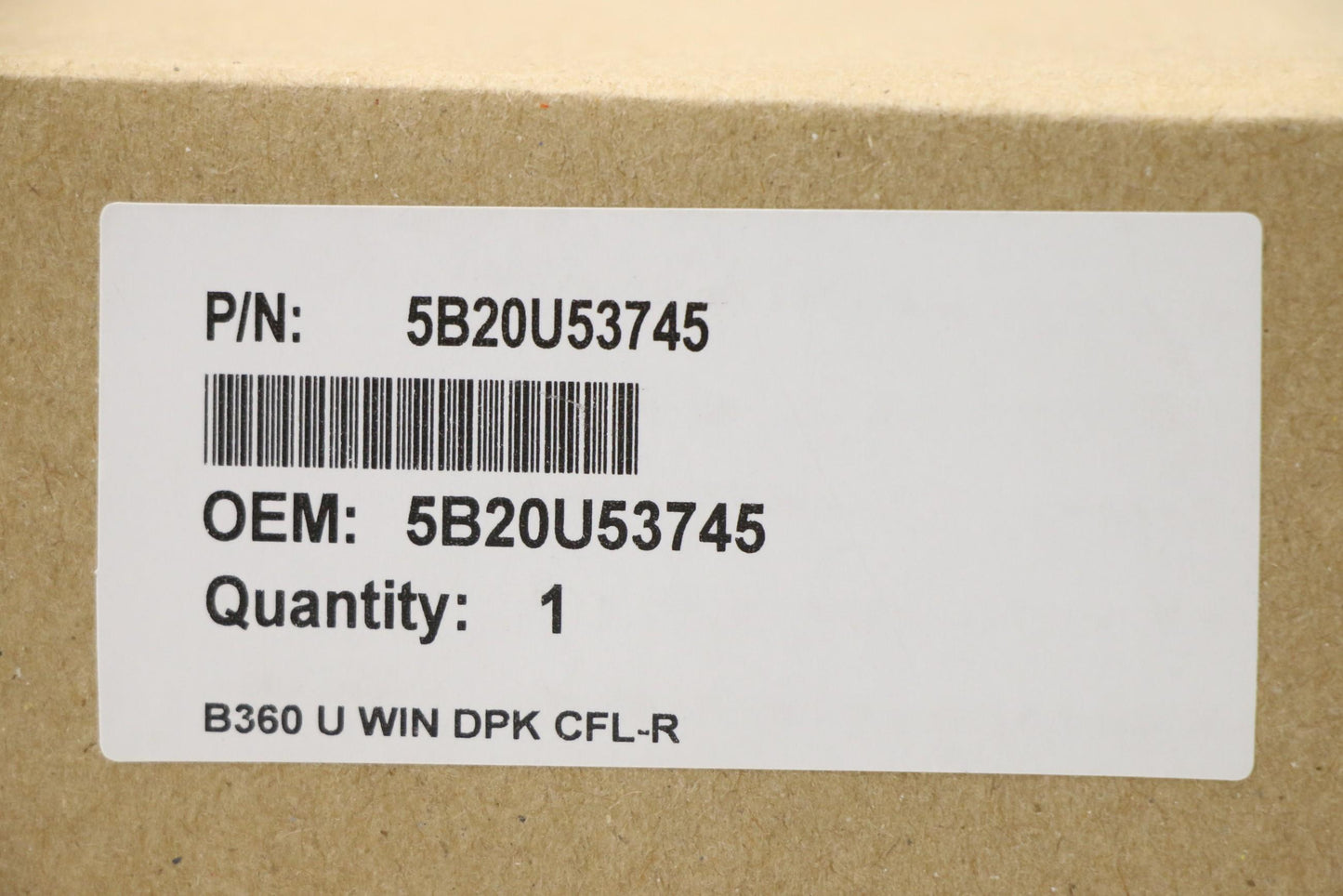 Lenovo B360 U Win Dpk Cfl-R - 5B20U53745