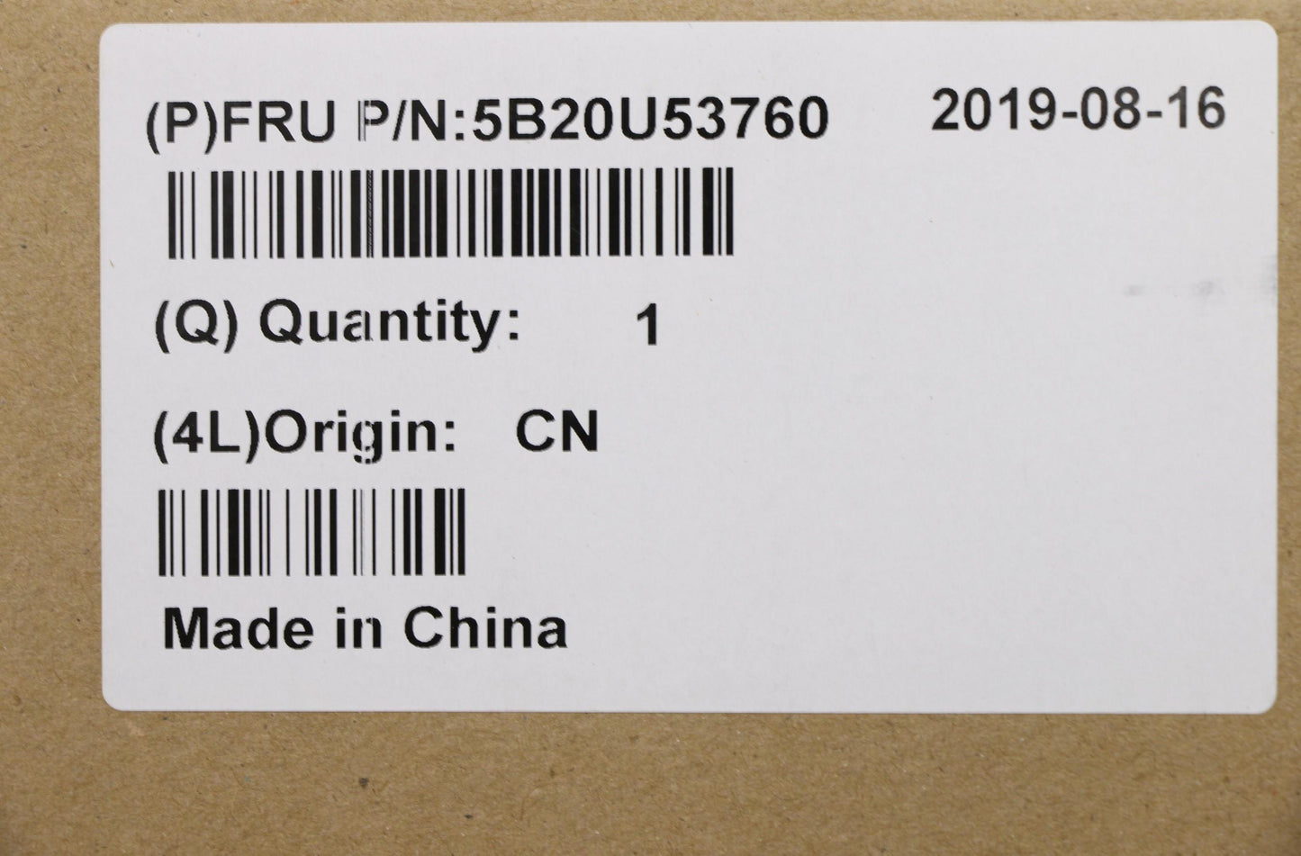 Lenovo Mb Qhd Dis W Rtc Win - 5B20U53760