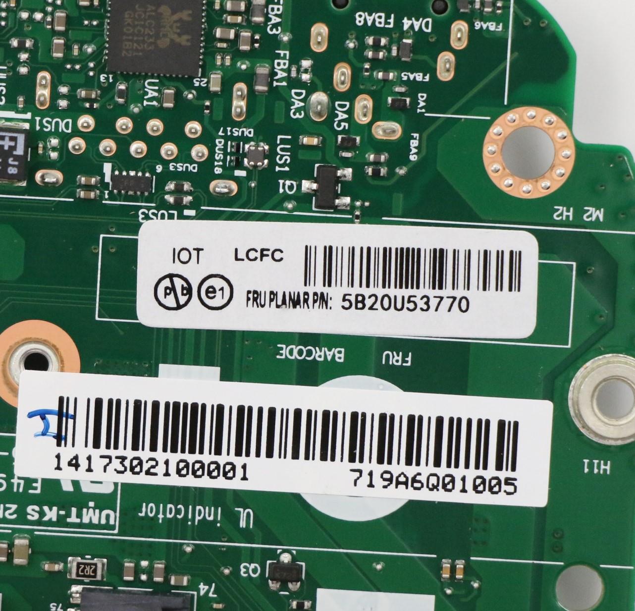 Lenovo Whl-U I3-8145U Iot Dpk Fan - 5B20U53770