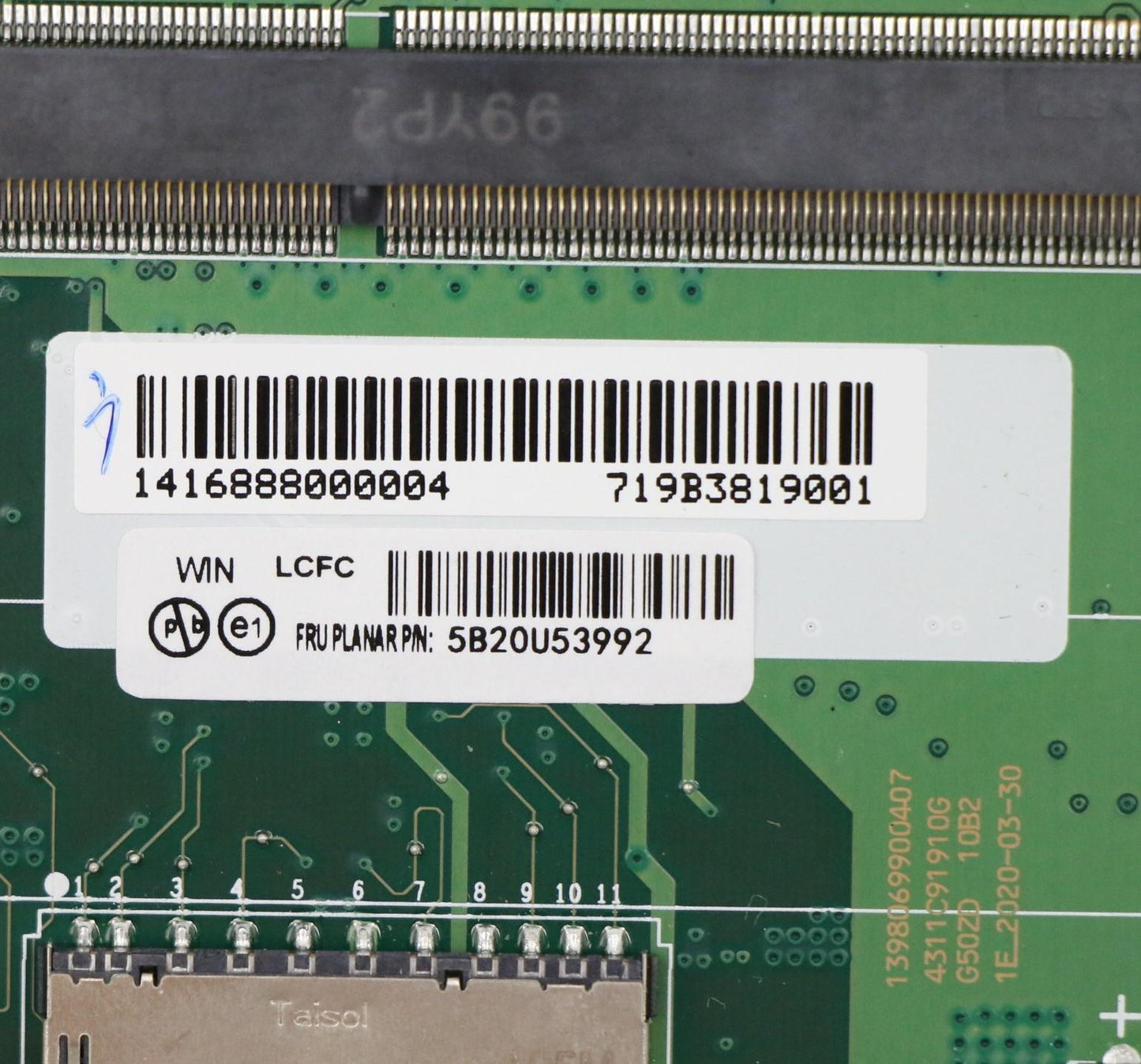 Lenovo Bdplanar Uma Hdmi Out Hdmi In - 5B20U53992