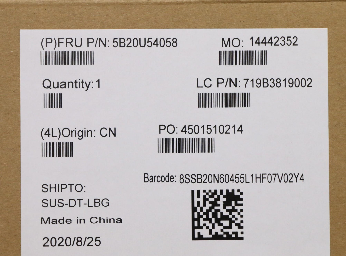 Lenovo Bdplanar Uma Hdmi Out Hdmi In - 5B20U54058