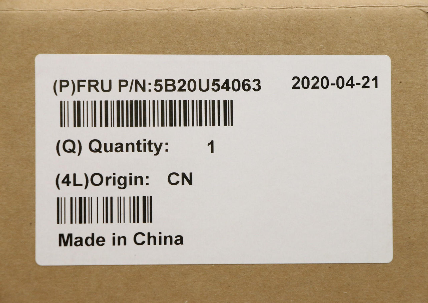 Lenovo Mb Uma Cml I5 W/Rtc Win - 5B20U54063