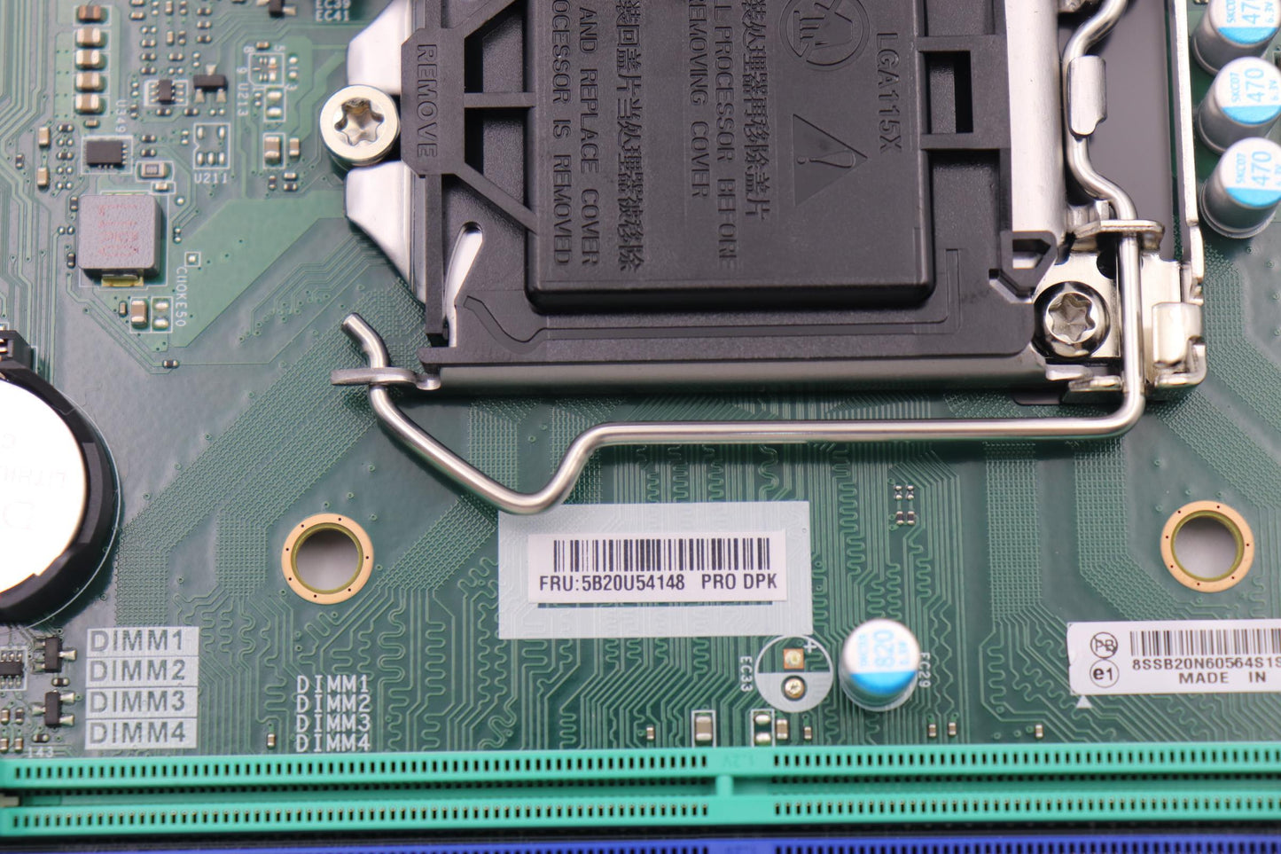Lenovo Bdplanar Q470 Mb Fru Iot Dpk M - 5B20U54148