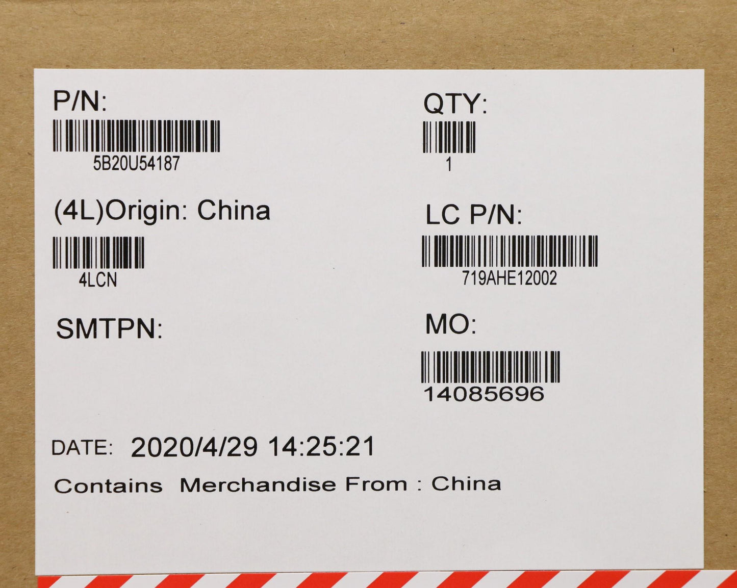 Lenovo Mb Fru Iot Dpk For Zoom - 5B20U54187