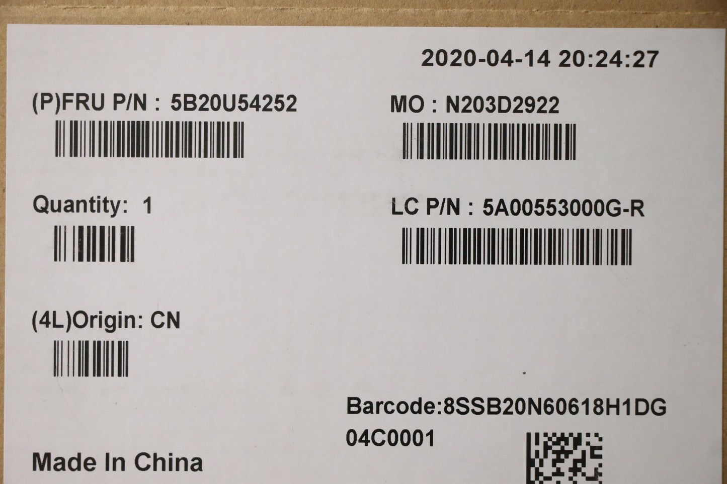 Lenovo Bdplanar V55T Amd Mb Fru No Dp - 5B20U54252