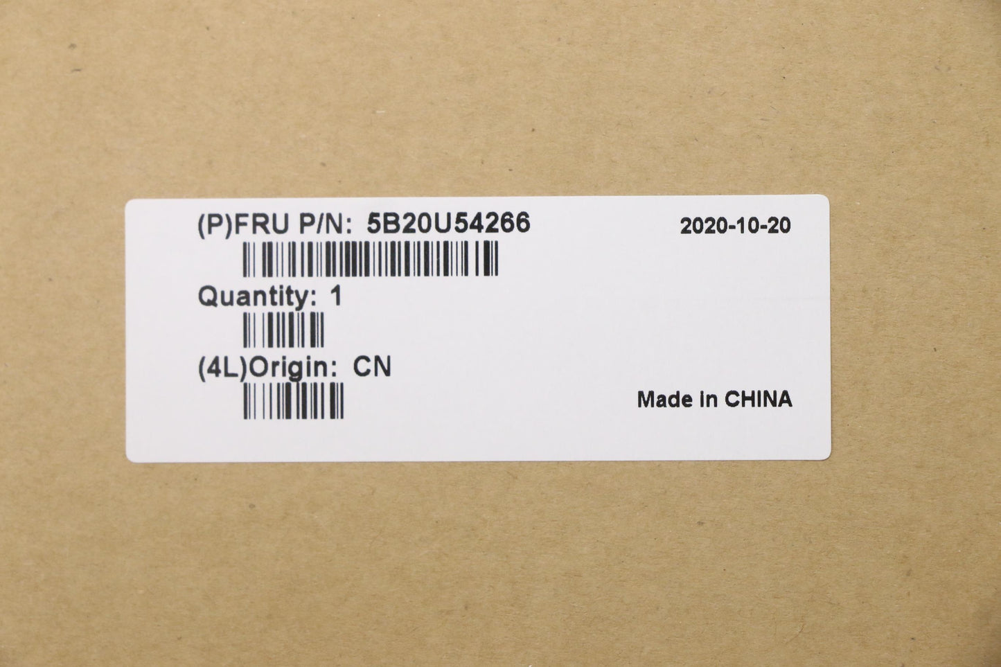 Lenovo Bdplanar Fru Mb Whl-U I5 8G Io - 5B20U54266