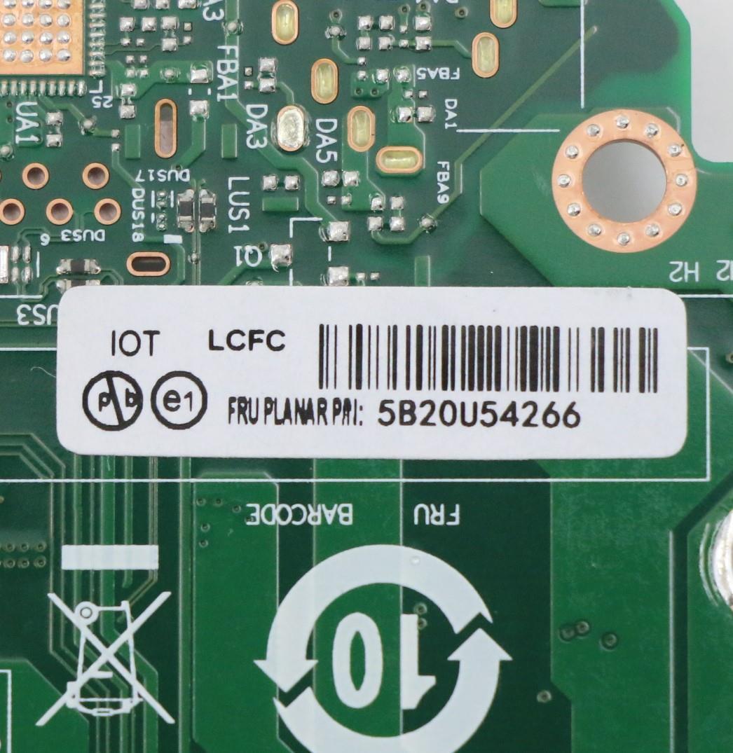 Lenovo Bdplanar Fru Mb Whl-U I5 8G Io - 5B20U54266