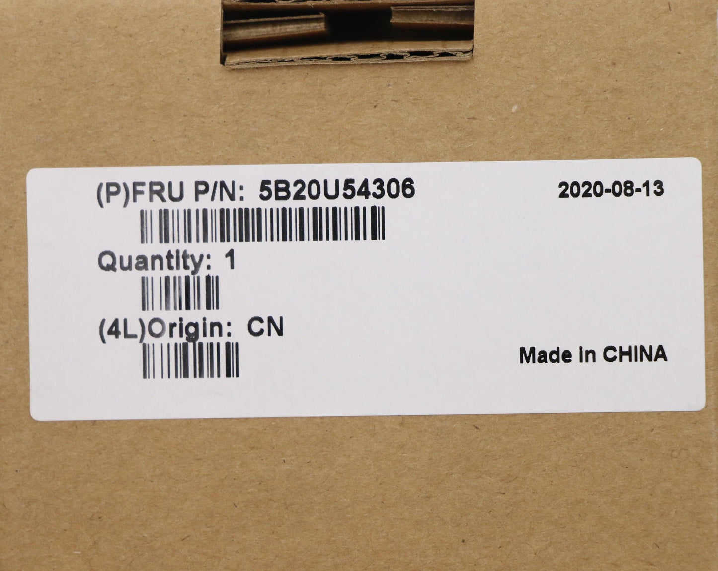 Lenovo Cards Misc Internal; Usb, Audi - 5B20U54306