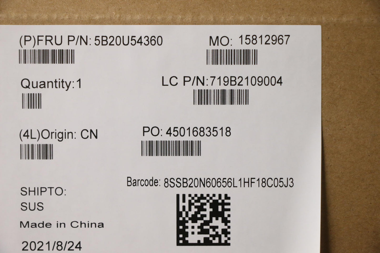 Lenovo Bdplanar Q470 Mb Fru No Dpk M9 - 5B20U54360