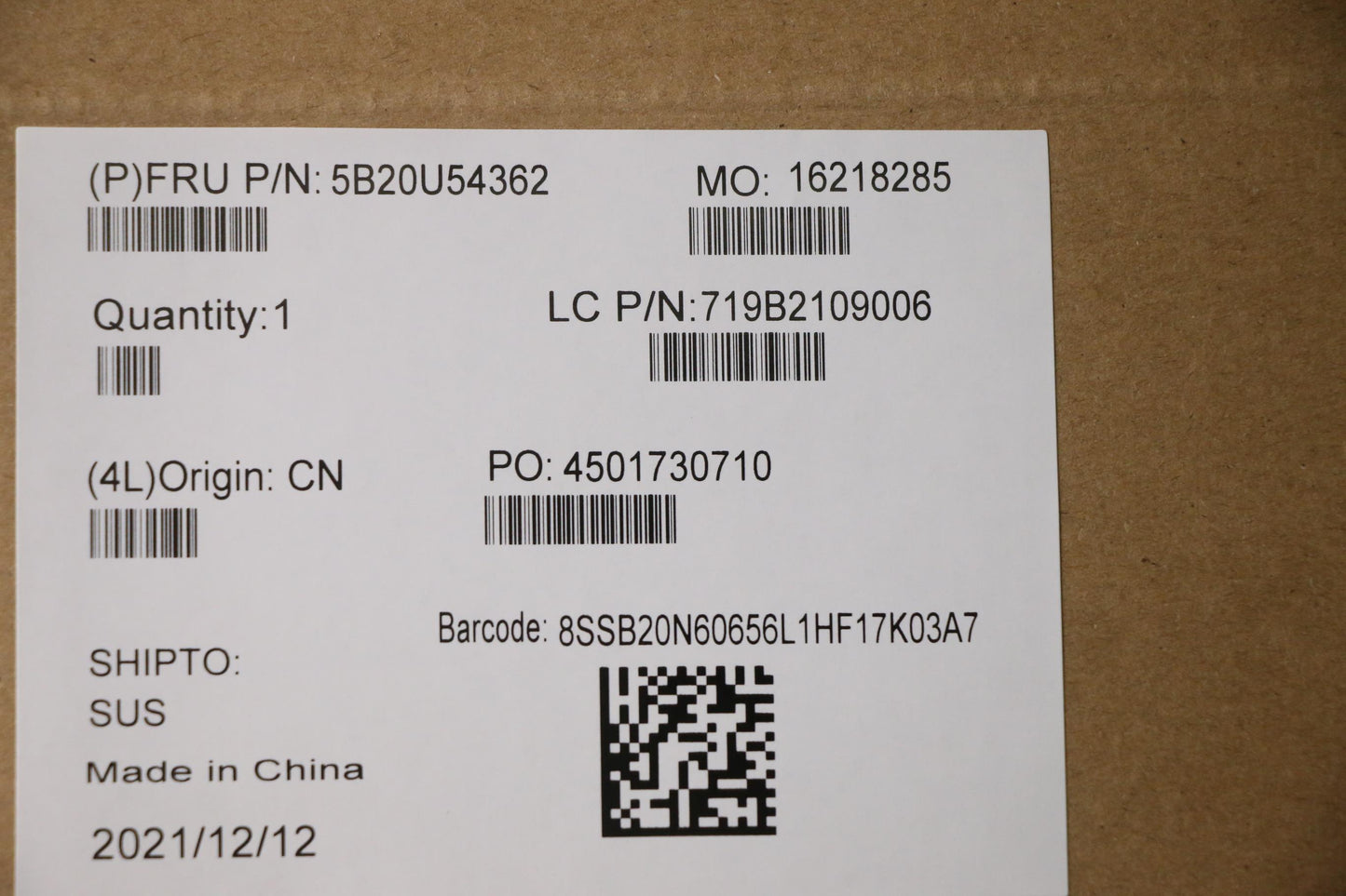 Lenovo Bdplanar Q470 Mb Fru Iot Dpk M - 5B20U54362