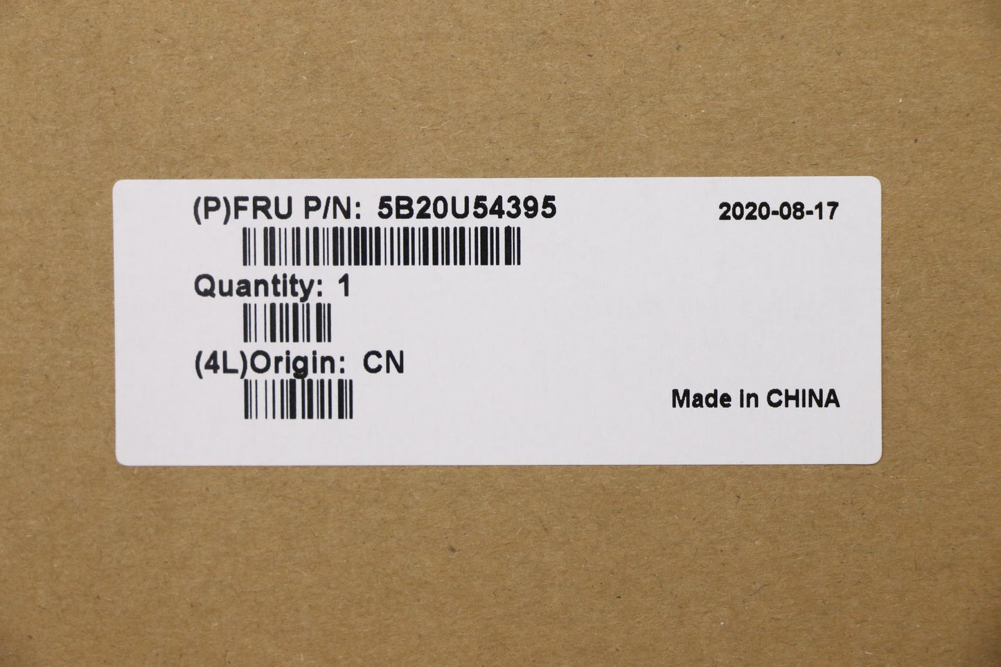 Lenovo Bdplanar Whl-U I3-8145Ue+8G Fn - 5B20U54395