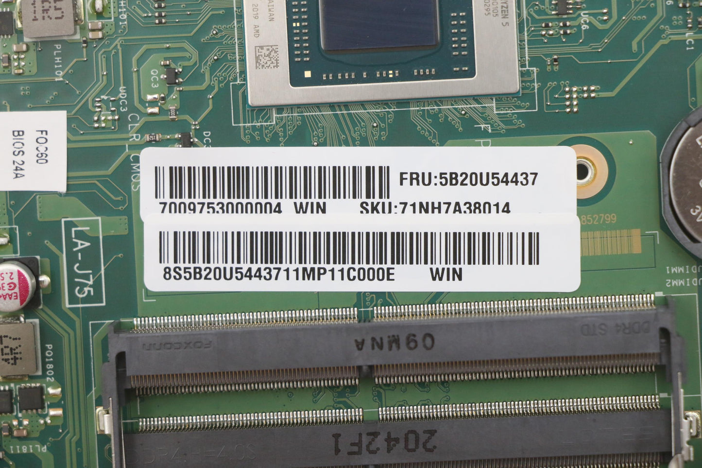 Lenovo Bdplanar R5-4600U Uma Hdmi Out - 5B20U54437