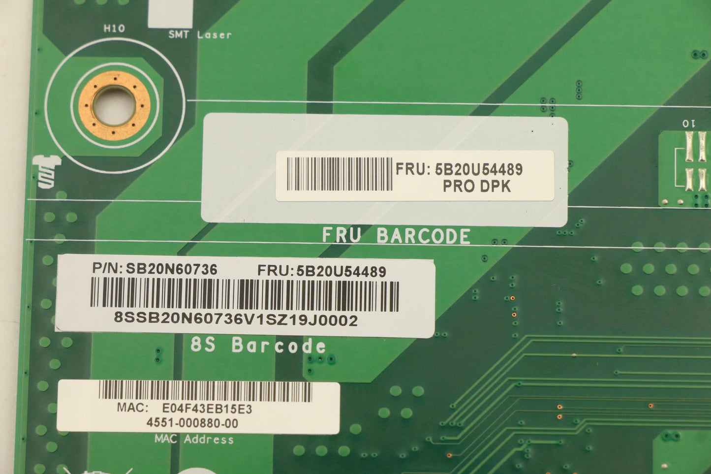 Lenovo Bdplanar Mb R5-4600H Uma Renoi - 5B20U54489