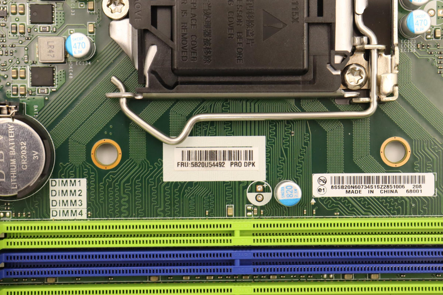 Lenovo Bdplanar Q470 Mb Fru Iot Dpk M - 5B20U54492