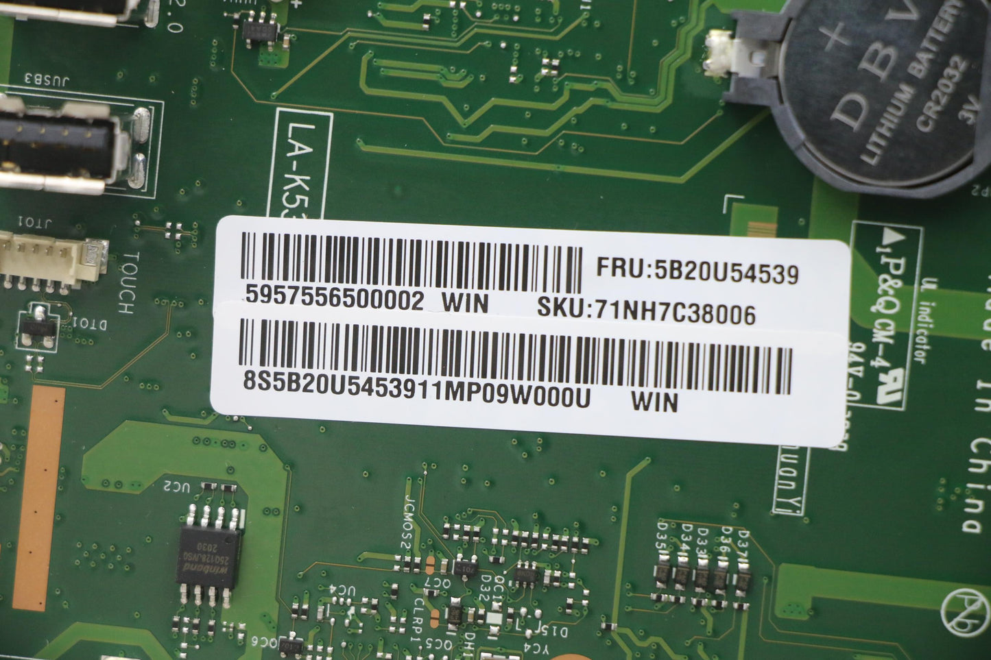 Lenovo Bdplanar I5-1035G4 Uma Hdmi Ou - 5B20U54539