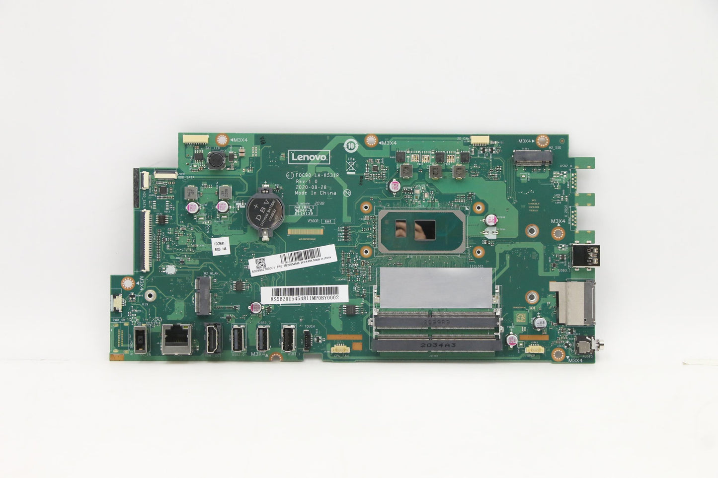 Lenovo Bdplanar I3-1005G1 Uma Hdmi Ou - 5B20U54548