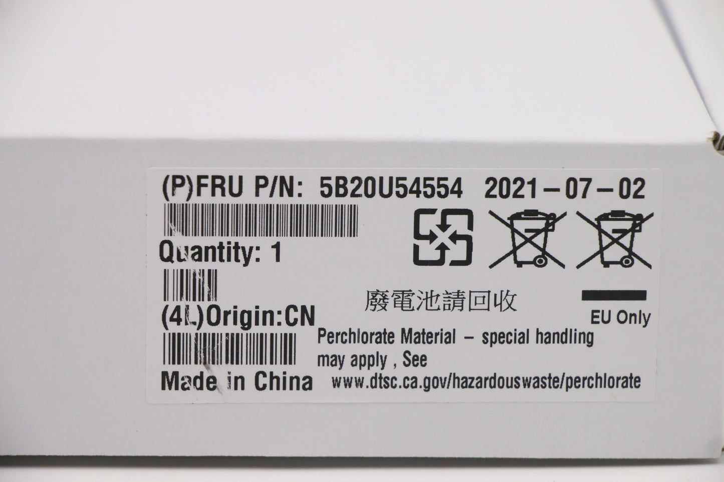 Lenovo Bdplanar Mb Fru E B560 No Dpk - 5B20U54554