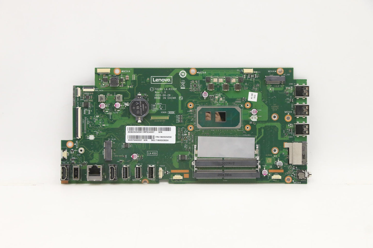 Lenovo Bdplanar I5-1035G1 Uma Hdmi Ou - 5B20U54558