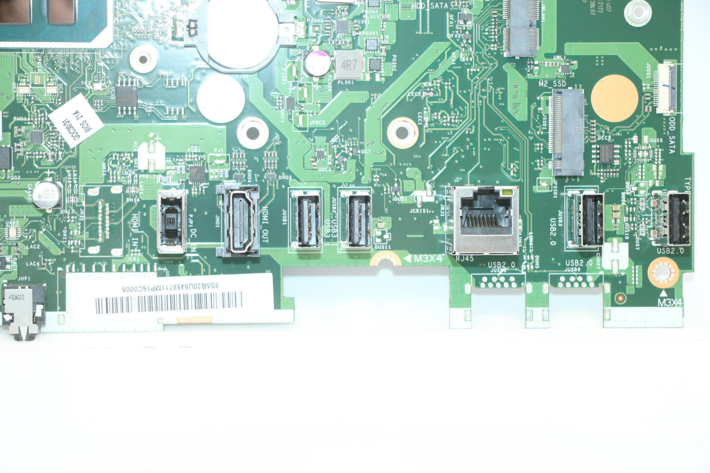Lenovo Bdplanar I7-1165G7 G Hdmi Out - 5B20U54587