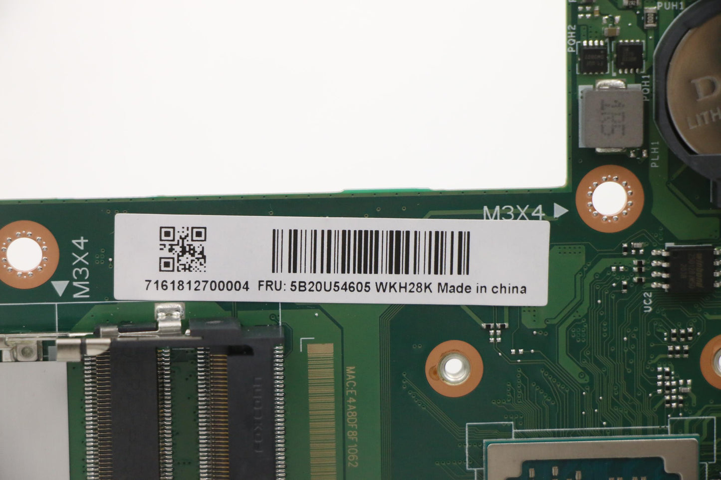 Lenovo Bdplanar Amd Dali R3-3250U Uma - 5B20U54605