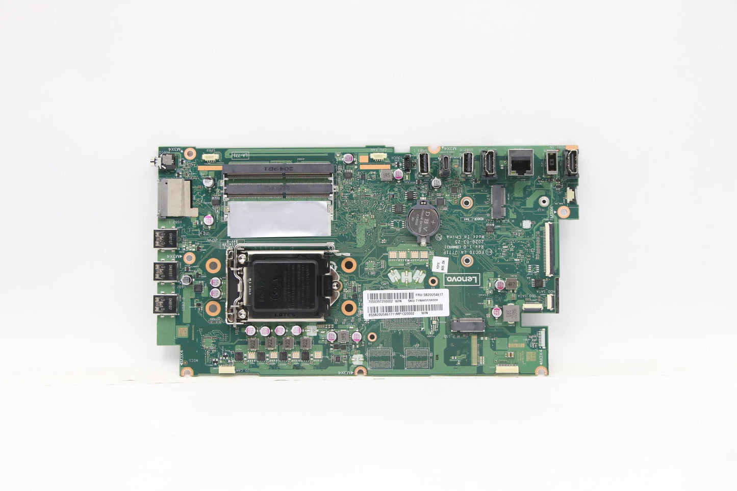 Lenovo Bdplanar Intel Cml B460 Tpm Um - 5B20U54617