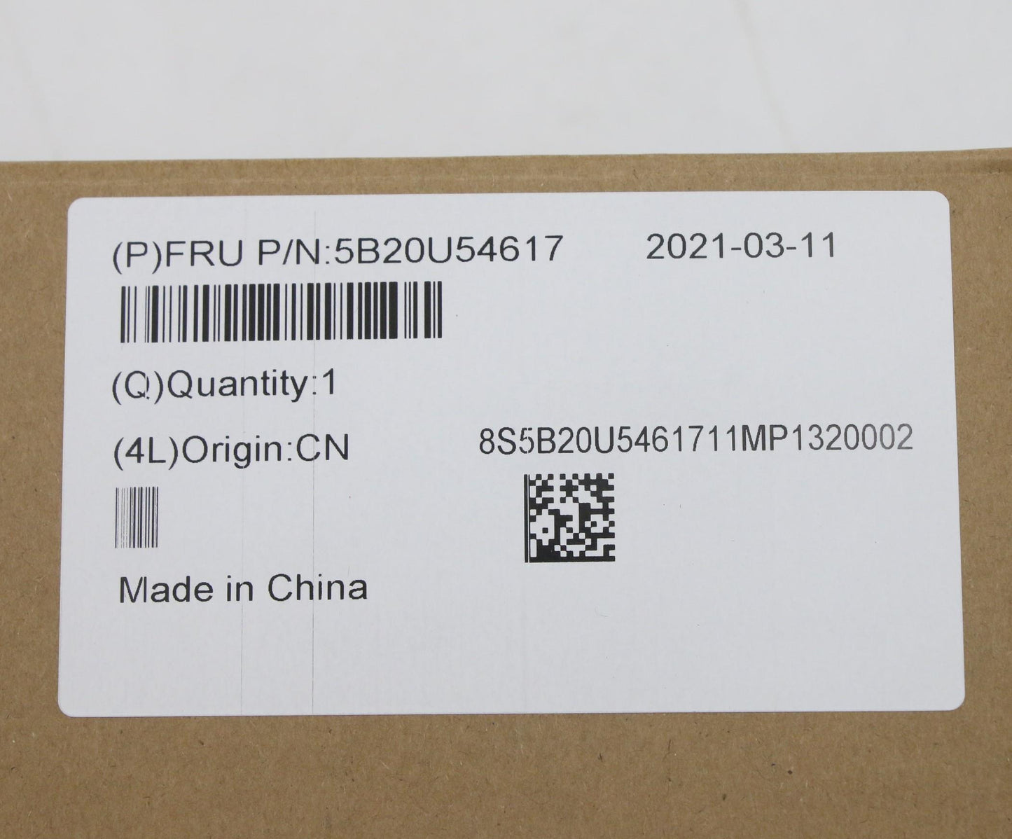 Lenovo Bdplanar Intel Cml B460 Tpm Um - 5B20U54617