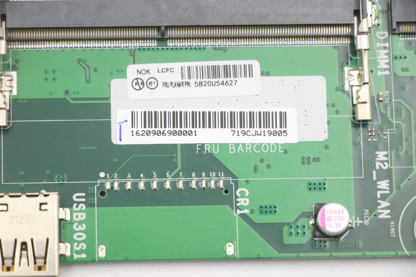 Lenovo Bdplanar Mb Alc No R7-5700U Um - 5B20U54627