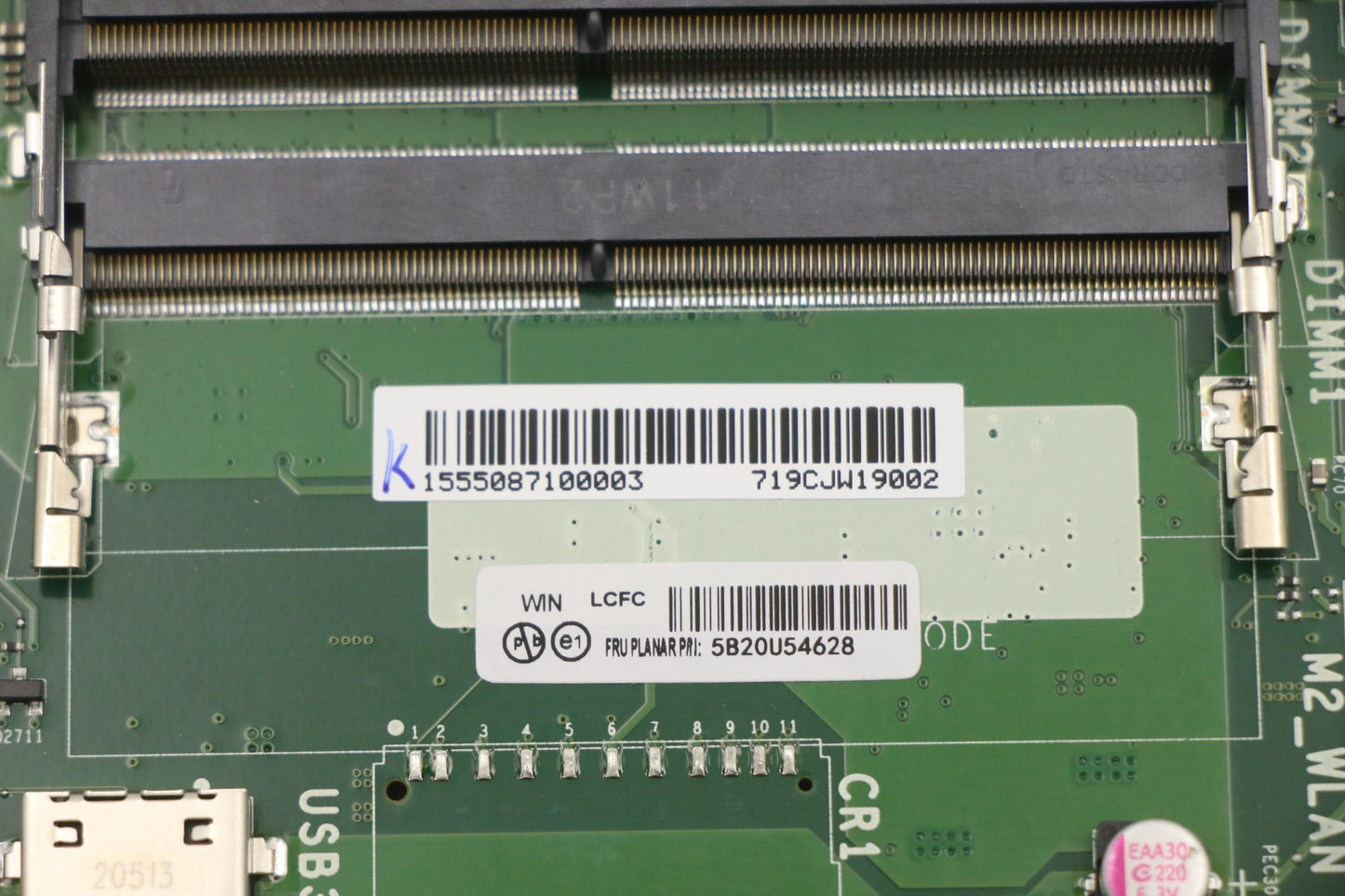 Lenovo Bdplanar Mb Alc Win R5-5500U U - 5B20U54628