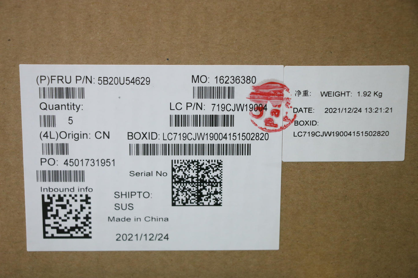 Lenovo Bdplanar Mb Alc No R5-5500U Um - 5B20U54629