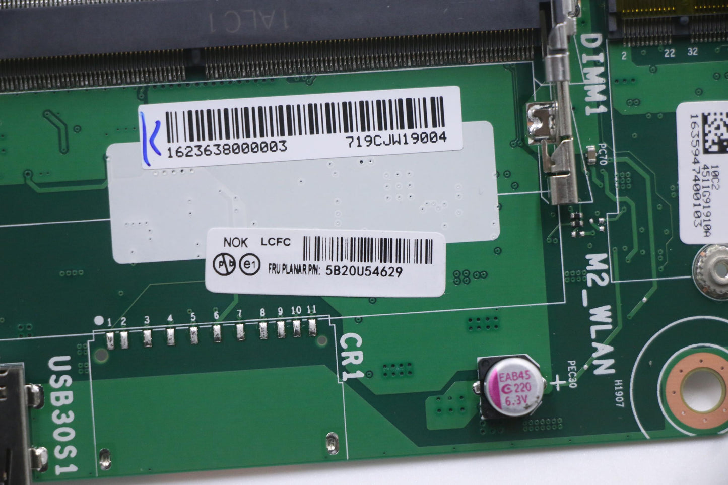 Lenovo Bdplanar Mb Alc No R5-5500U Um - 5B20U54629
