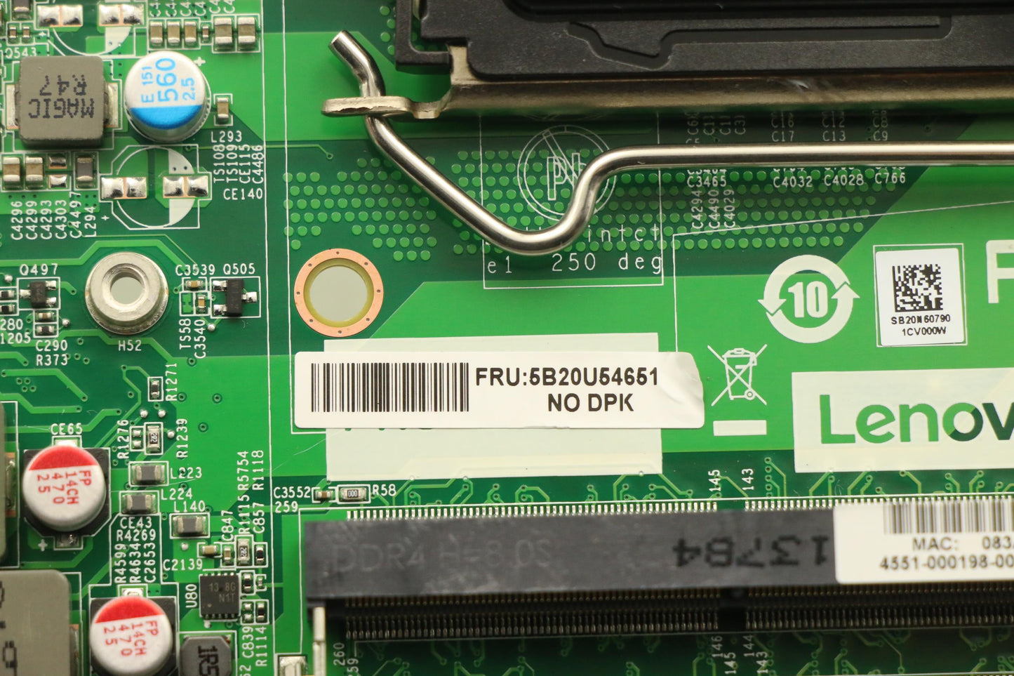 Lenovo Bdplanar Mb Q570 Uma Nodpk M90 - 5B20U54651