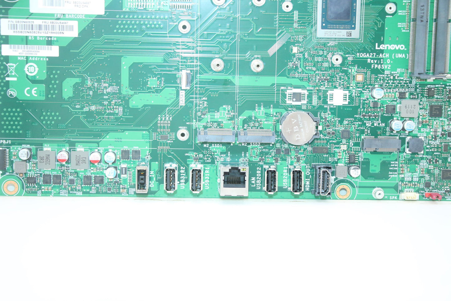 Lenovo Bdplanar Mb R7-5800H Uma Win D - 5B20U54667