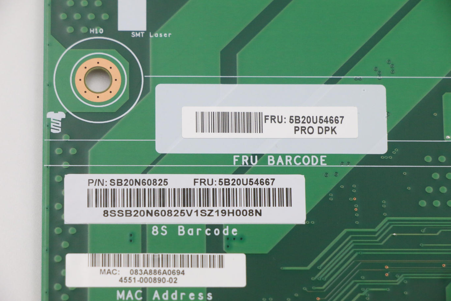 Lenovo Bdplanar Mb R7-5800H Uma Win D - 5B20U54667