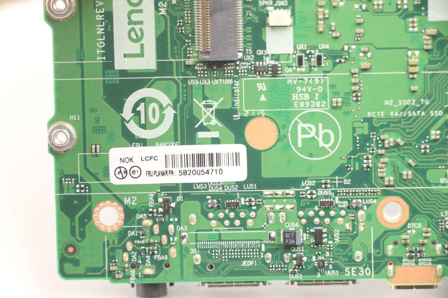 Lenovo Bdplanar Tgl-U I5-1145Gre Vpro - 5B20U54710