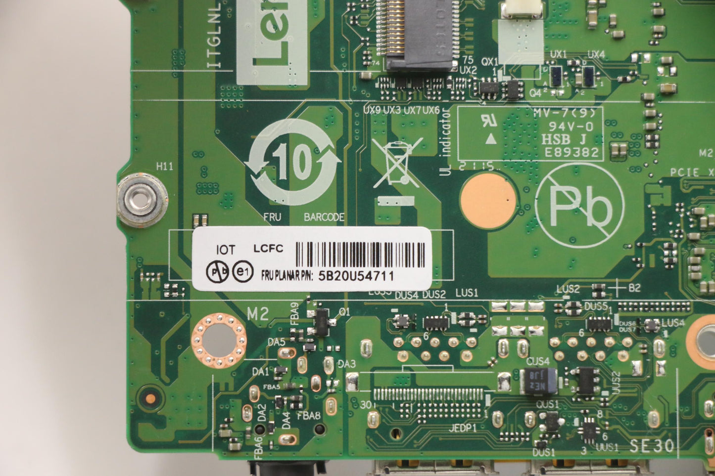 Lenovo Bdplanar Tgl-U I5-1145Gre Vpro - 5B20U54711